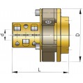 FLEXIBLE COUPLING TYPE BULLFLEX 4  3 OPTIONS