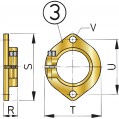 STERN TUBE INNER FLANGE TYPE FLK 25MM TO 50MM